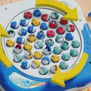 Magnetic Rotating Educational Fishing Game Set **