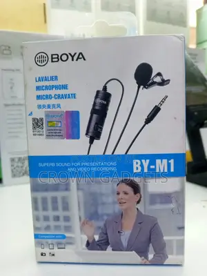 Original Boya by-M1 Clip-on Microphone Omnidirectional