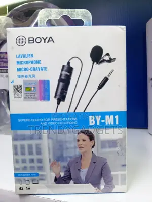 Boya by-M1 Lapel Mic for DSLR Smartphone Pc