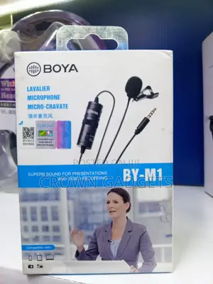 Boya by-M1 Lapel Mic for DSLR Smartphone Pc