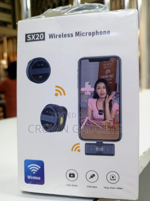 Sx20 Wireless Microphone With Noise Reduction - main view