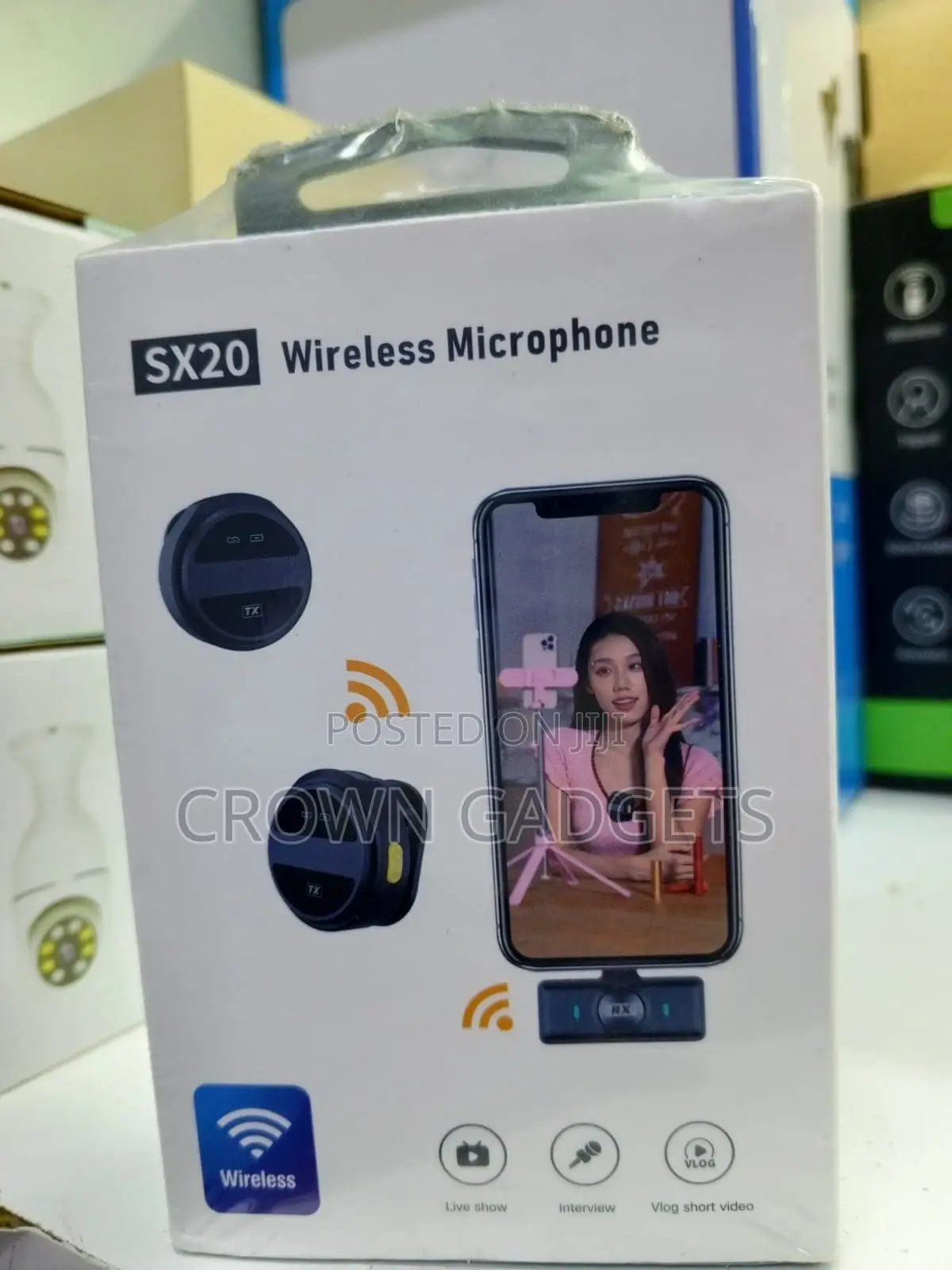 Sx20 Wireless Microphone With Noise Reduction