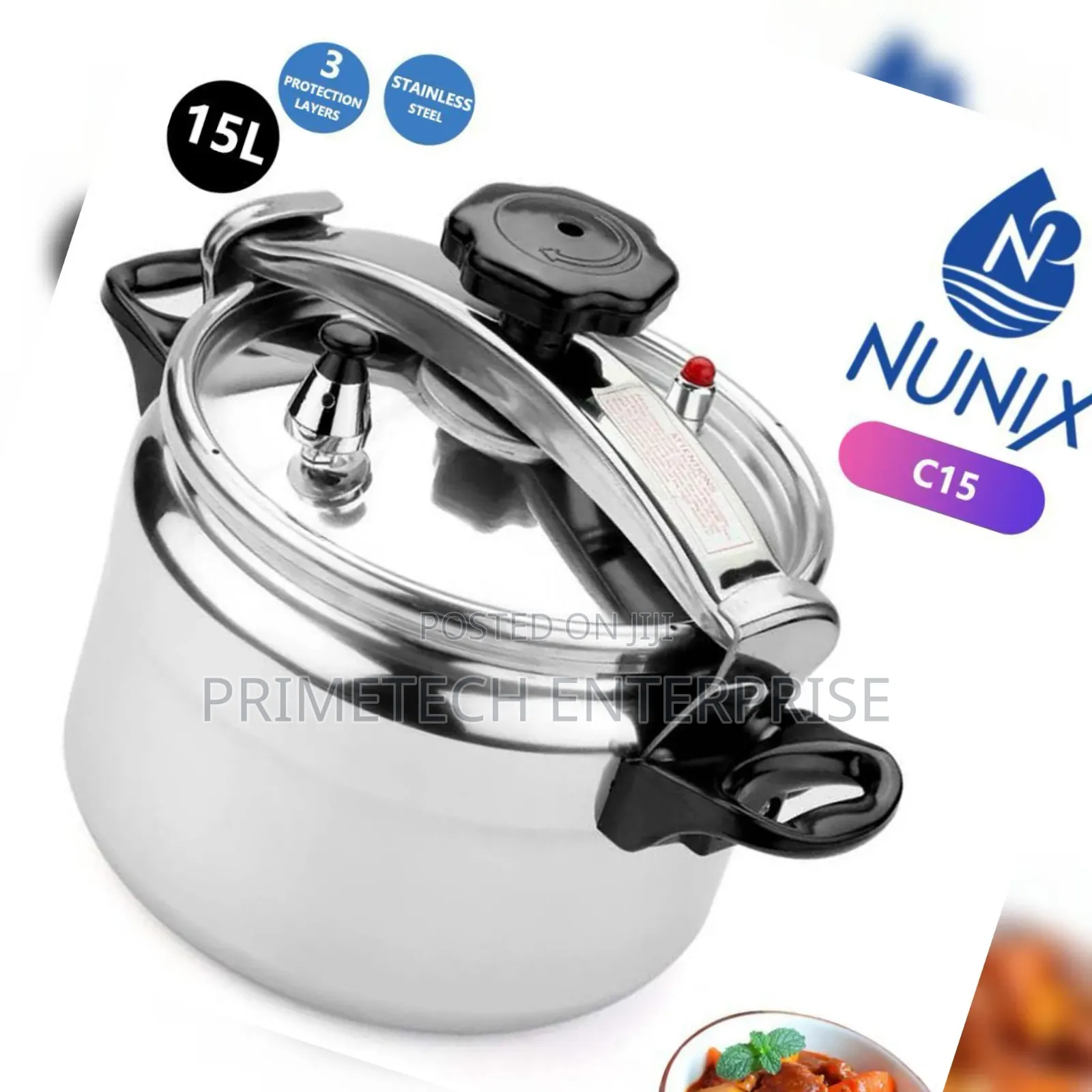 15 Litres Pressure Cooker