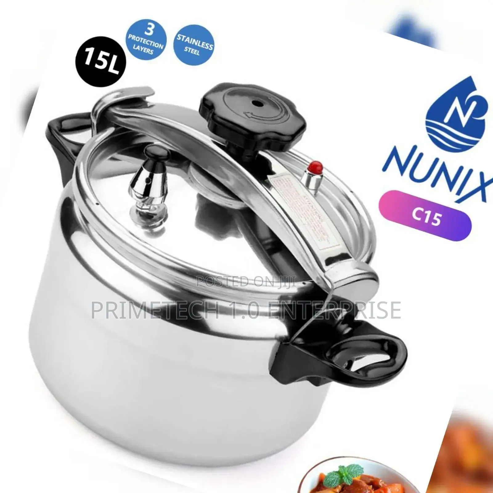 15 Litres Pressure Cooker