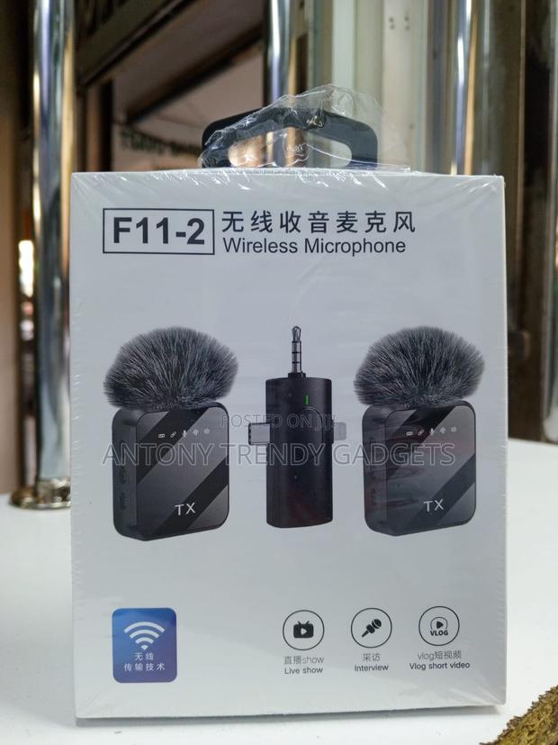 F11-2 Wireless Clip Microphone For Interviews & Vlogs - main view