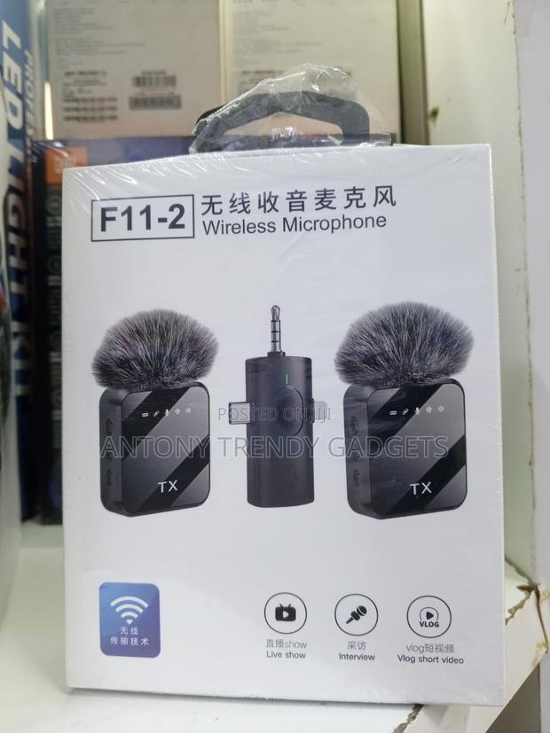F11-2 Wireless Clip Microphone For Interviews & Vlogs - thumbnail 2