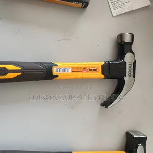 Ingco 4pcs Hammer Set, Claw Hammer, Rubber Hummer, Stoning Hammers