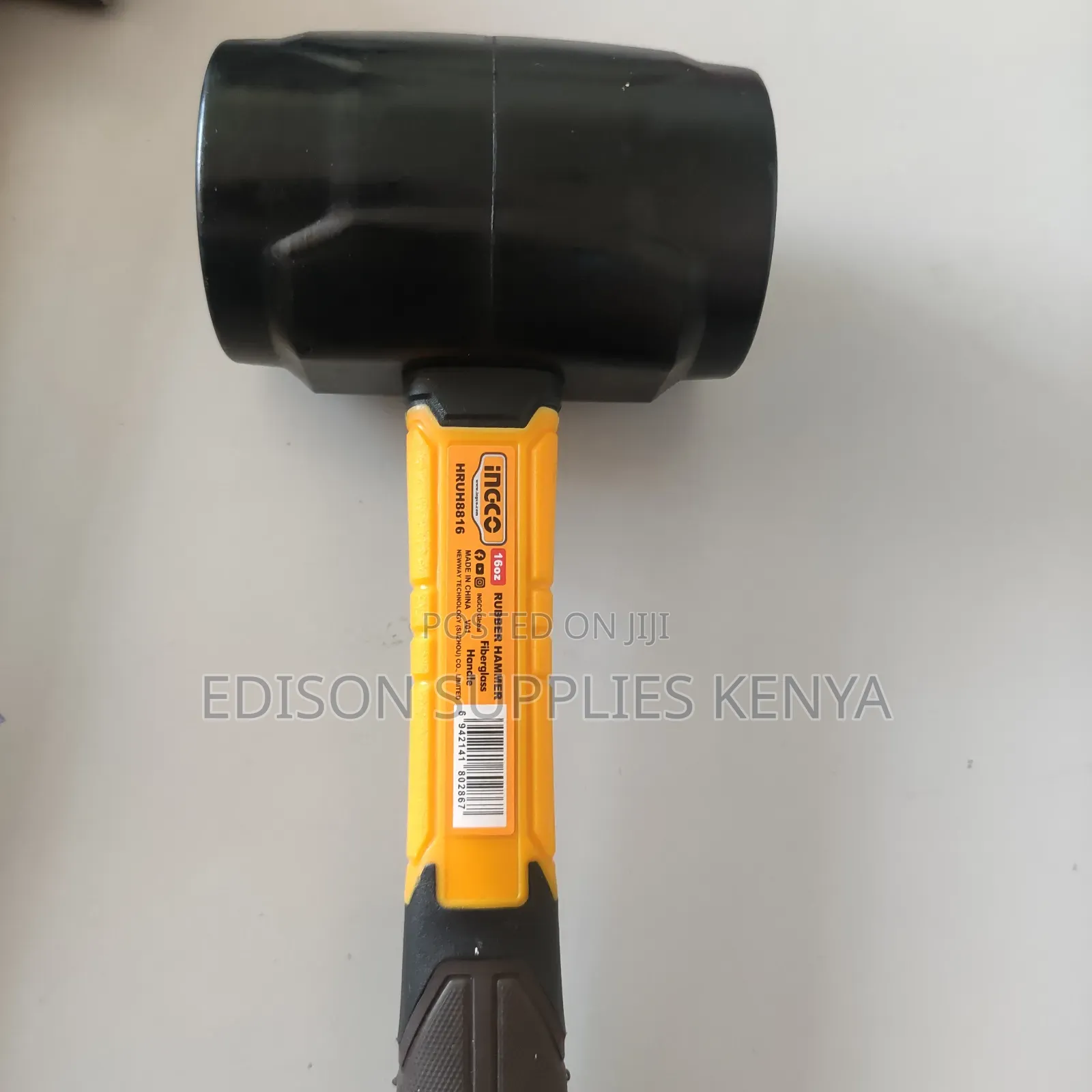Ingco 4pcs Hammer Set, Claw Hammer, Rubber Hummer, Stoning Hammers