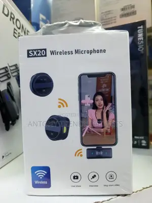 Sx20 Lavalier Mic for Live Streaming Vlogging