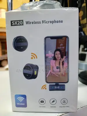 Sx20 Wireless Clip Microphone for Interviews