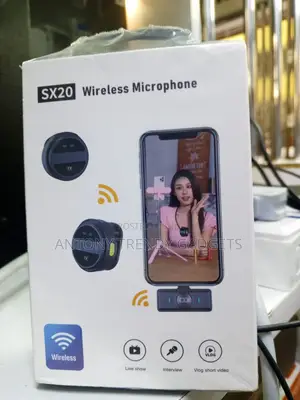 Sx20 Wireless Microphone 2.4g Clip-on Lavalier Microphone System