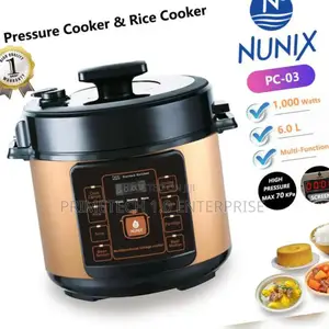6 Litres Nunix Electric Pressure Cooker