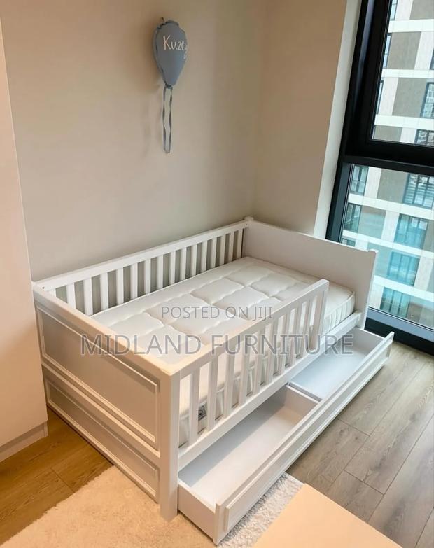 Montessori Toddler Bed With Drawer - thumbnail 2