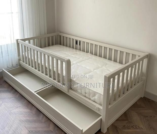 Montessori Toddler Bed With Drawer - thumbnail 4