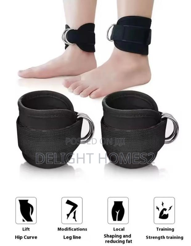 2pcs Ankle Straps for Cable Machines Kickbacks_caro