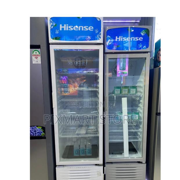 Hisense 301l Showcase Chiller Fridge – Commercial Display Cooler
