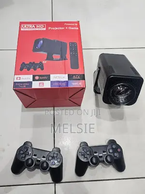 Hy300 Game Projector 2 in 1 2.4g Wireless Android Gaming Projector