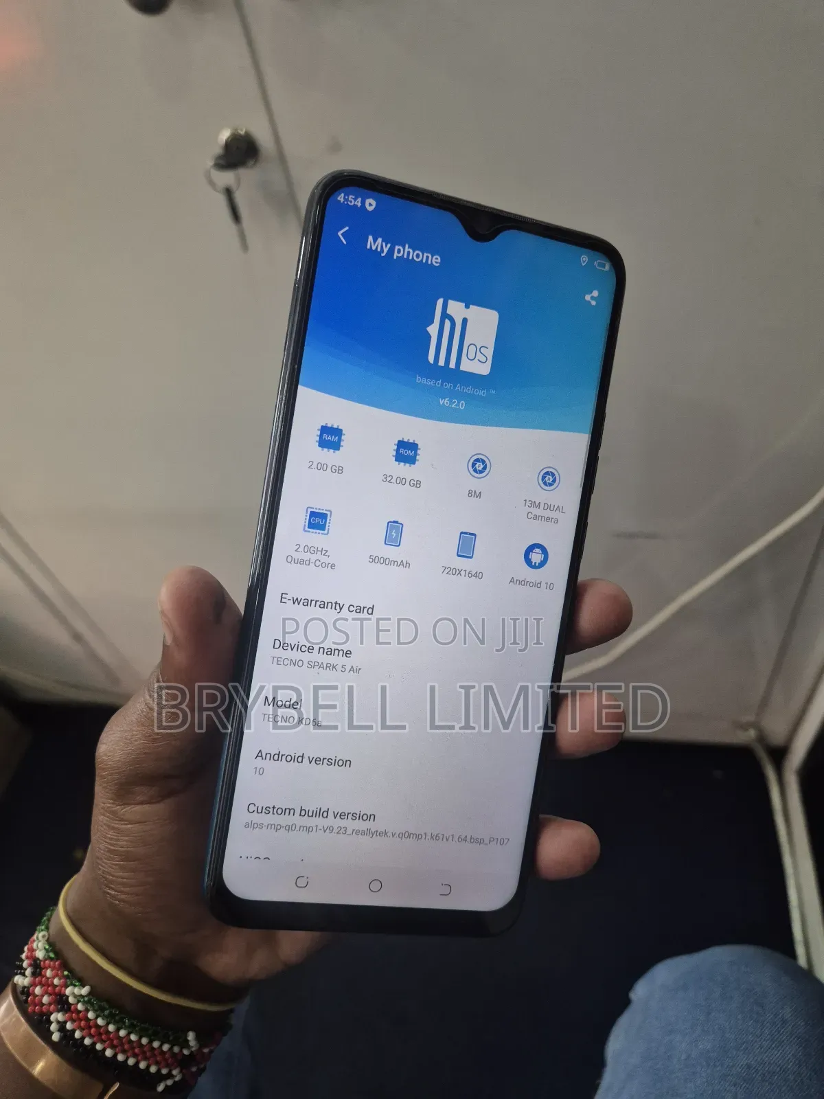 Tecno Spark 5 Air 32 GB Blue