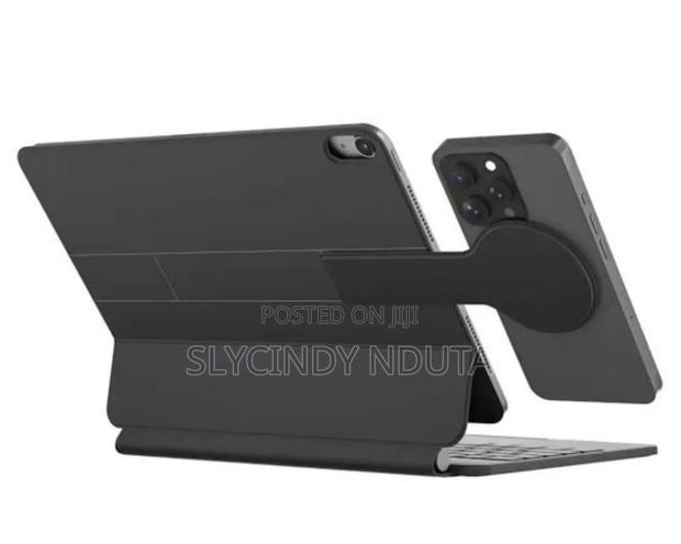 iPad 10th Gen Powerology Wireless Keyboard With Magsafe Phone Holder - thumbnail 2