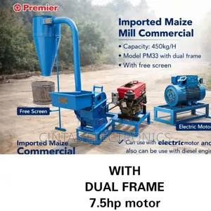 Maize Miller 7.5hp/With Dual Frame