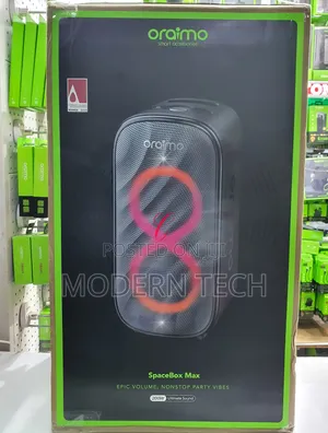 Oraimo Spacebox Max – 200w Ultimate Party Bluetooth Speaker