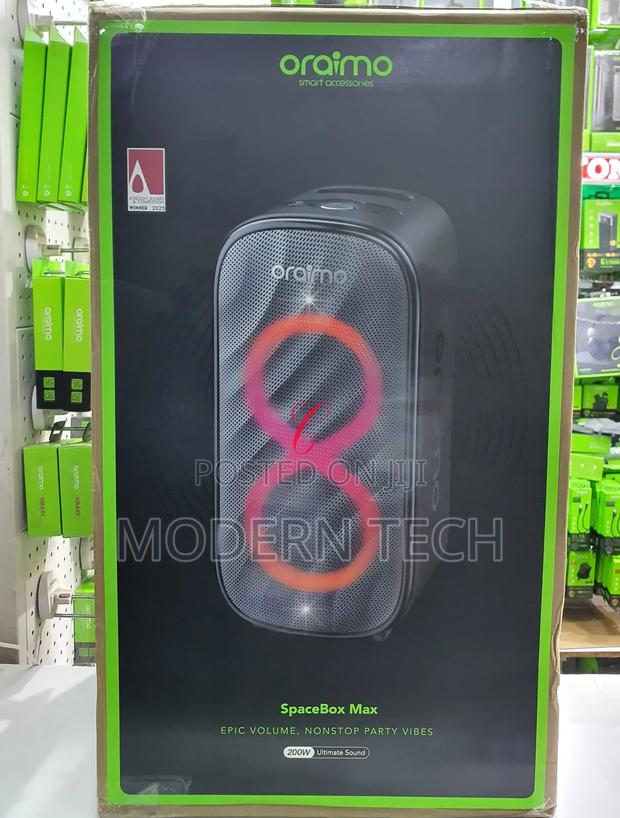 Oraimo Spacebox Max – 200w Ultimate Party Bluetooth Speaker - main view