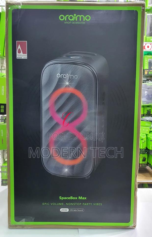 Oraimo Spacebox Max Wireless Party Speaker - main view