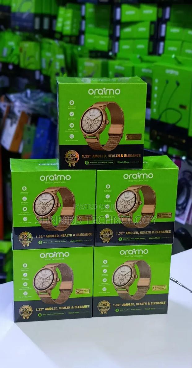 Oraimo 1.32" Muse Amoled, Health Elegance Smartwatch - main view