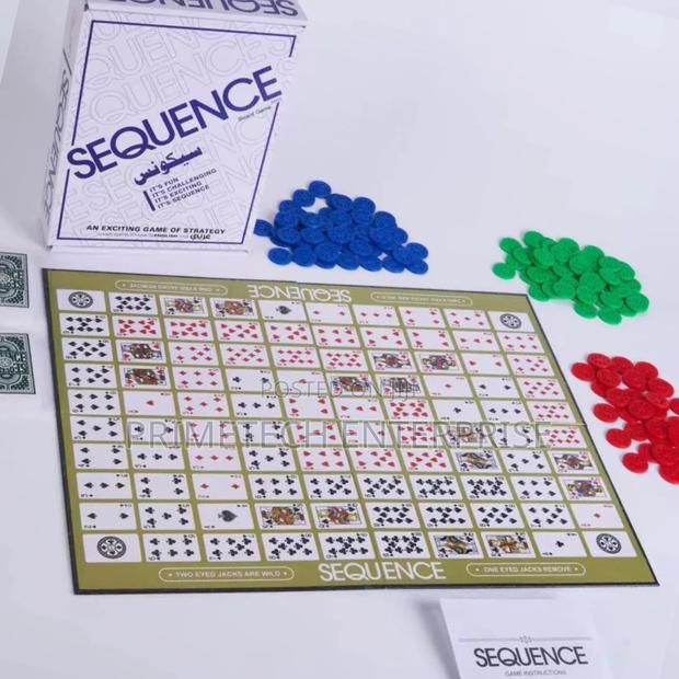 Sequence Family Board Game - main view