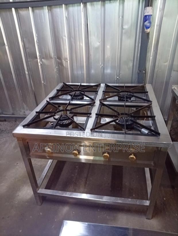 Commercial 4 Burner Cooker - main view