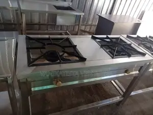Two Burner Gas Cooker Strong for Kitchen Services