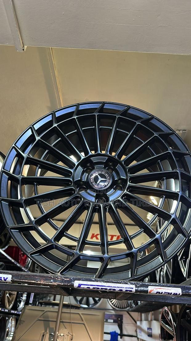 Multi Sporkes Black Mercedes Benz Rims Size 20 - main view