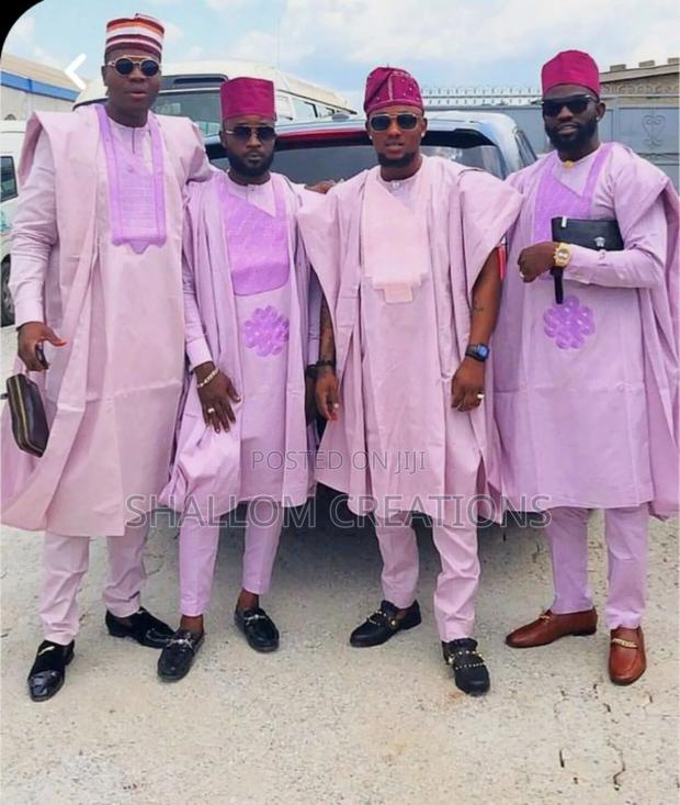 Tailored Agbada Outfits