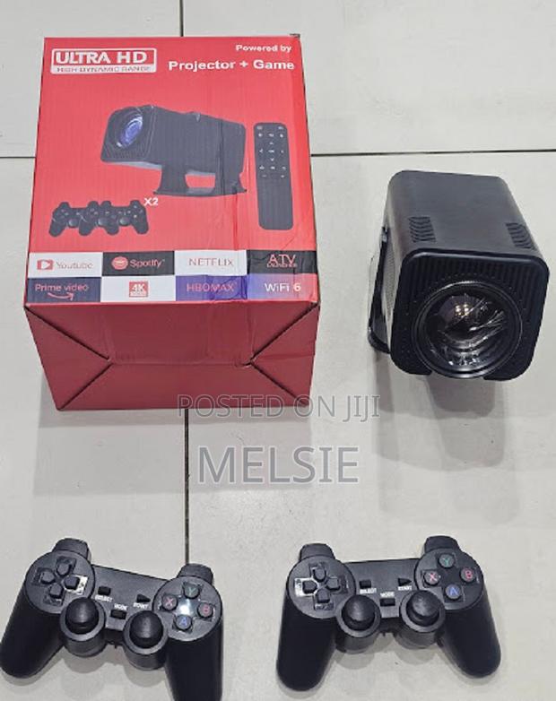Hy300 Gaming Projector 1080p Resolution With Support