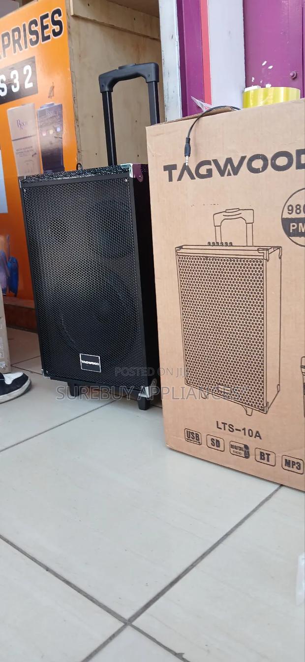 Tagwood 10′′ Trolley Speaker 10a Portable Bluetooth Pa System