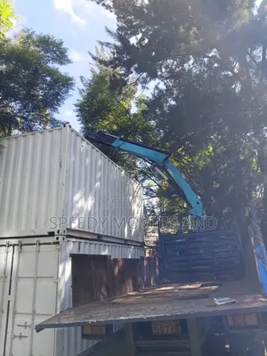 Transit Trucks With Lifting Cranes for Logistics Services Are Ready