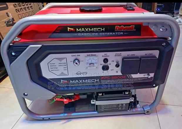 Maxmech 3.8kva Petrol Generator