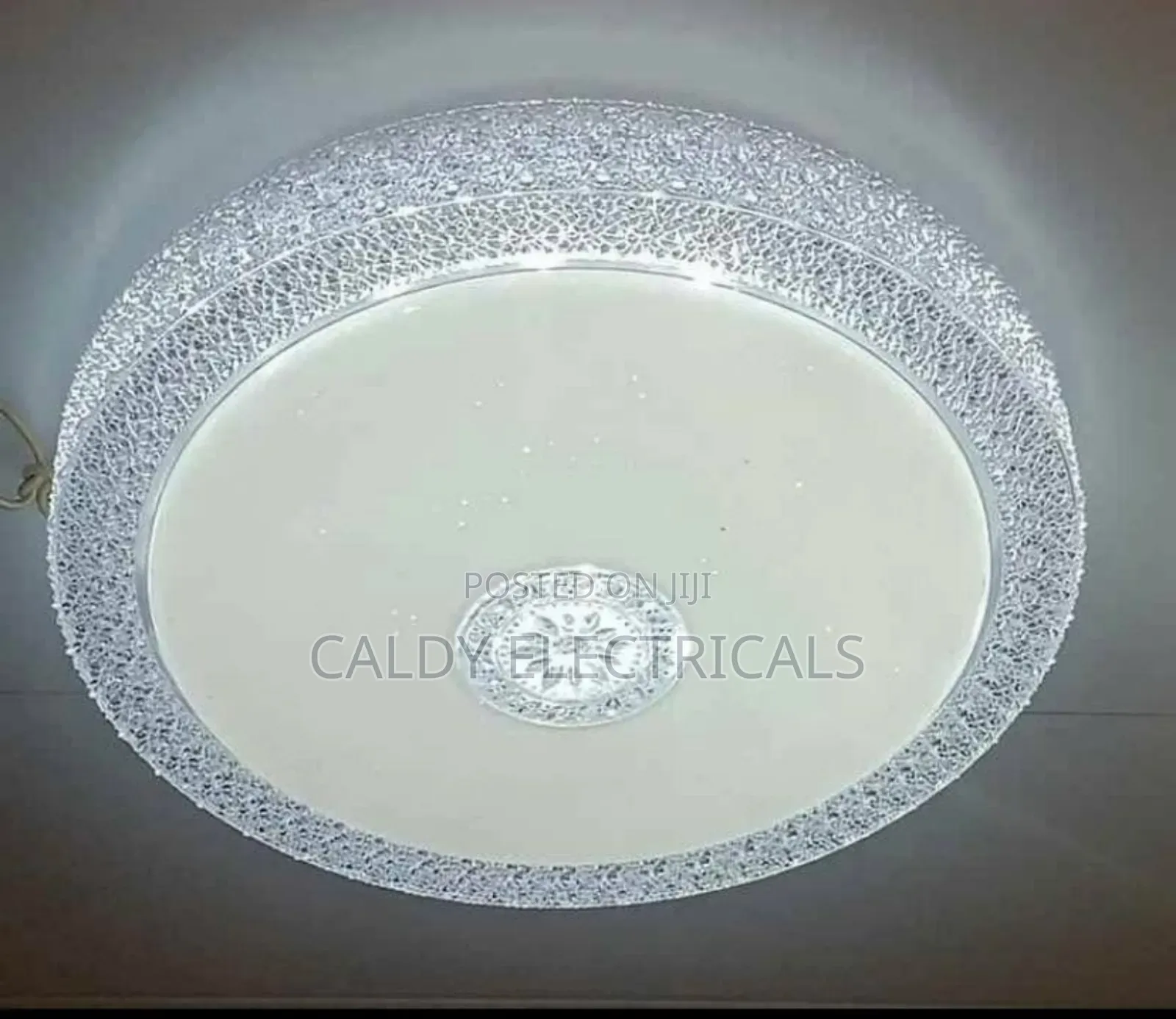 Modern White Full Moon Led Flush-Mount Ceiling Light Xf8