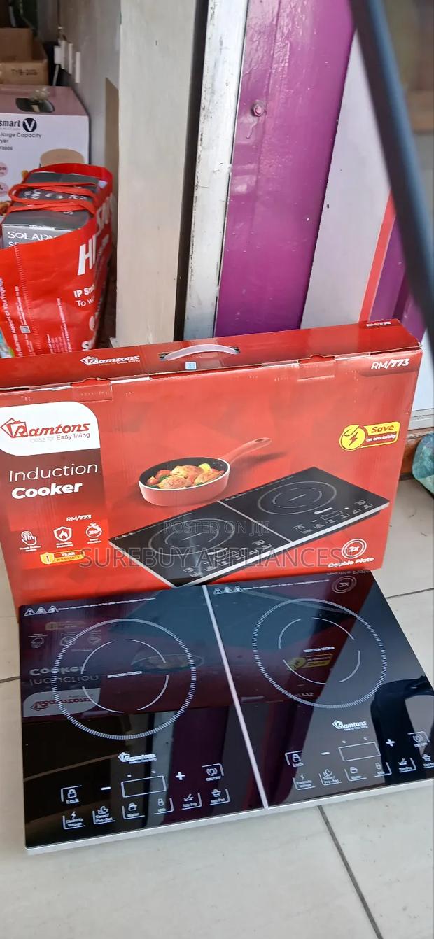 Ramtons 2-Zone Energy-Saving Induction Hob - main view