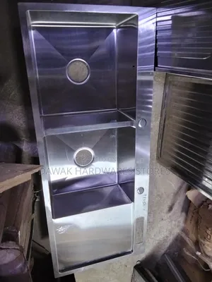 Hand Made Double Bowl Stainless Sink