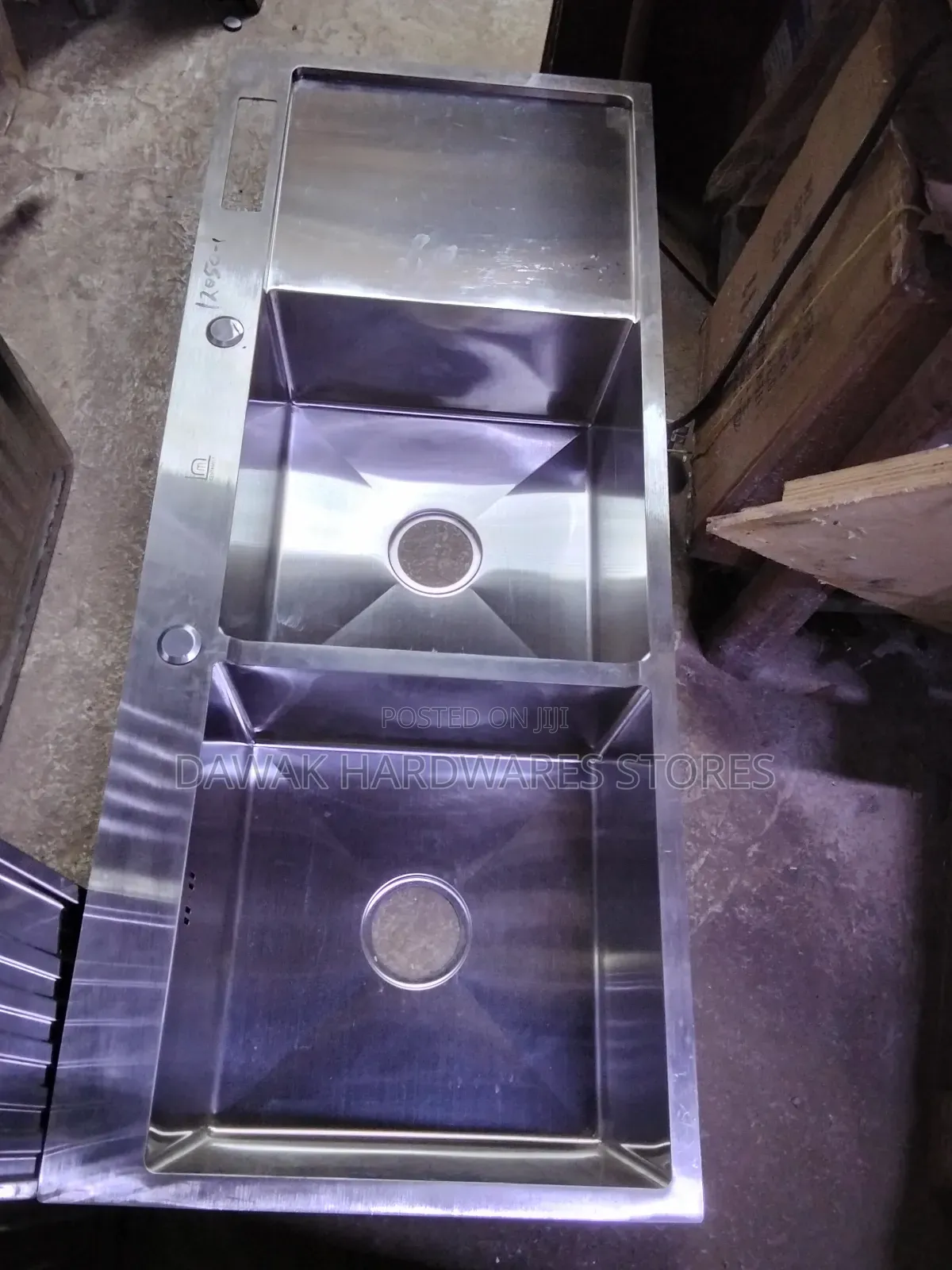 Hand Made Double Bowl Stainless Sink