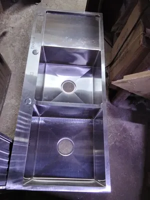 Hand Made Double Bowl Stainless Sink