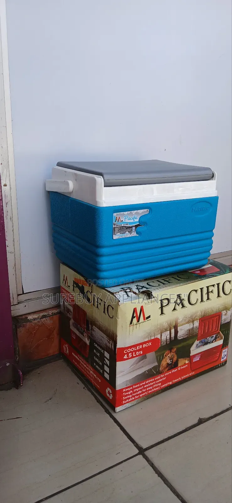 Pacific 4.5 L Portable Insulated Cooler Box