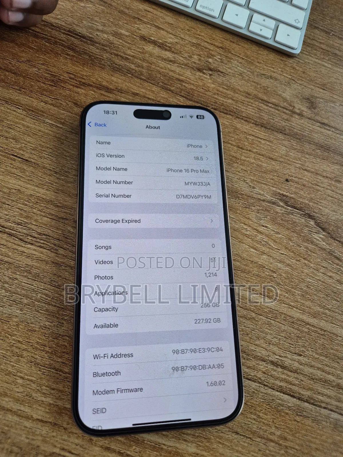 Apple iPhone 16 Pro Max 256 GB White