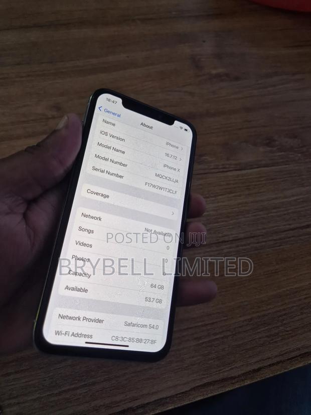 Apple iPhone X 64 GB White - thumbnail 4
