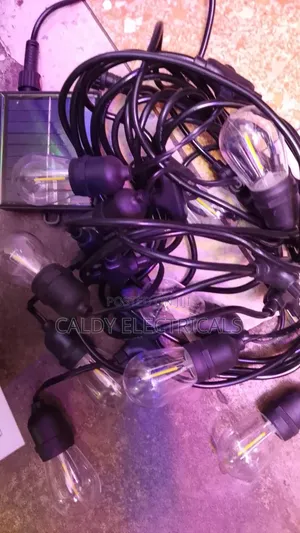 10mtrs 10bulbs Solar Powered Led String Lights