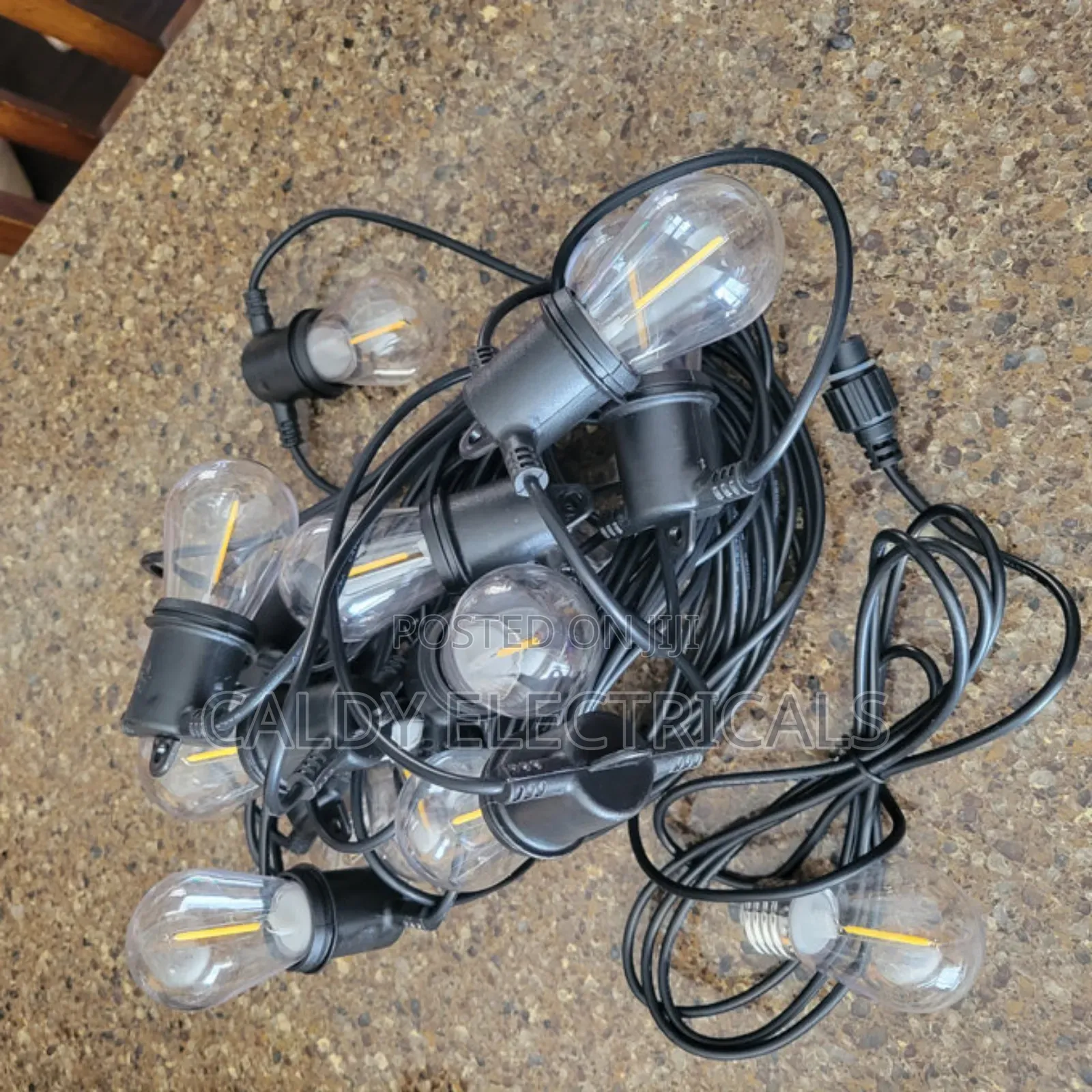 Quality 10mtrs 10bulbs Solar Led String Lights Vd8