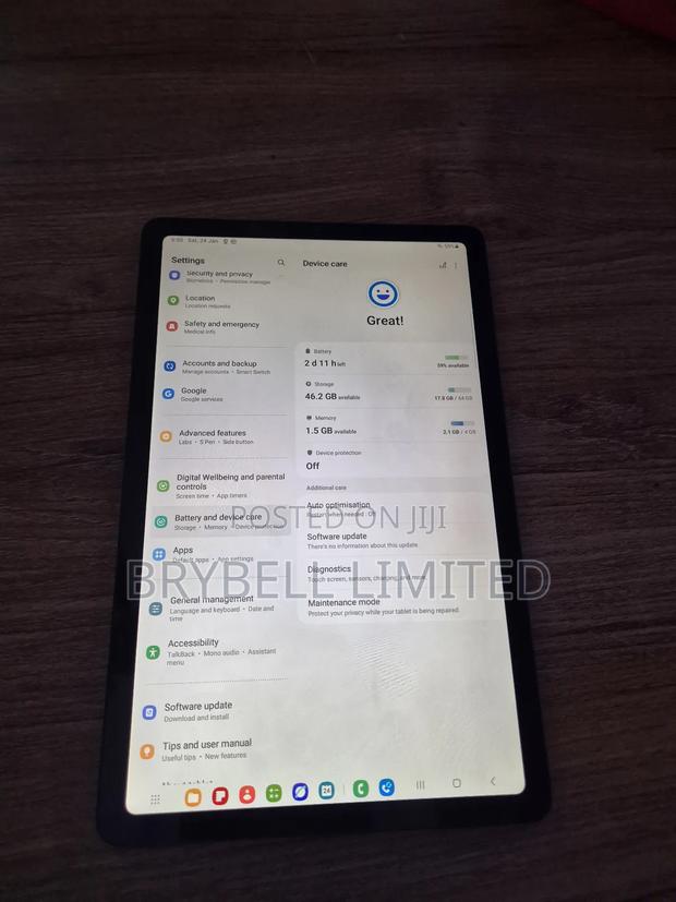 Samsung Galaxy Tab S6 Lite 64 GB Black - thumbnail 7