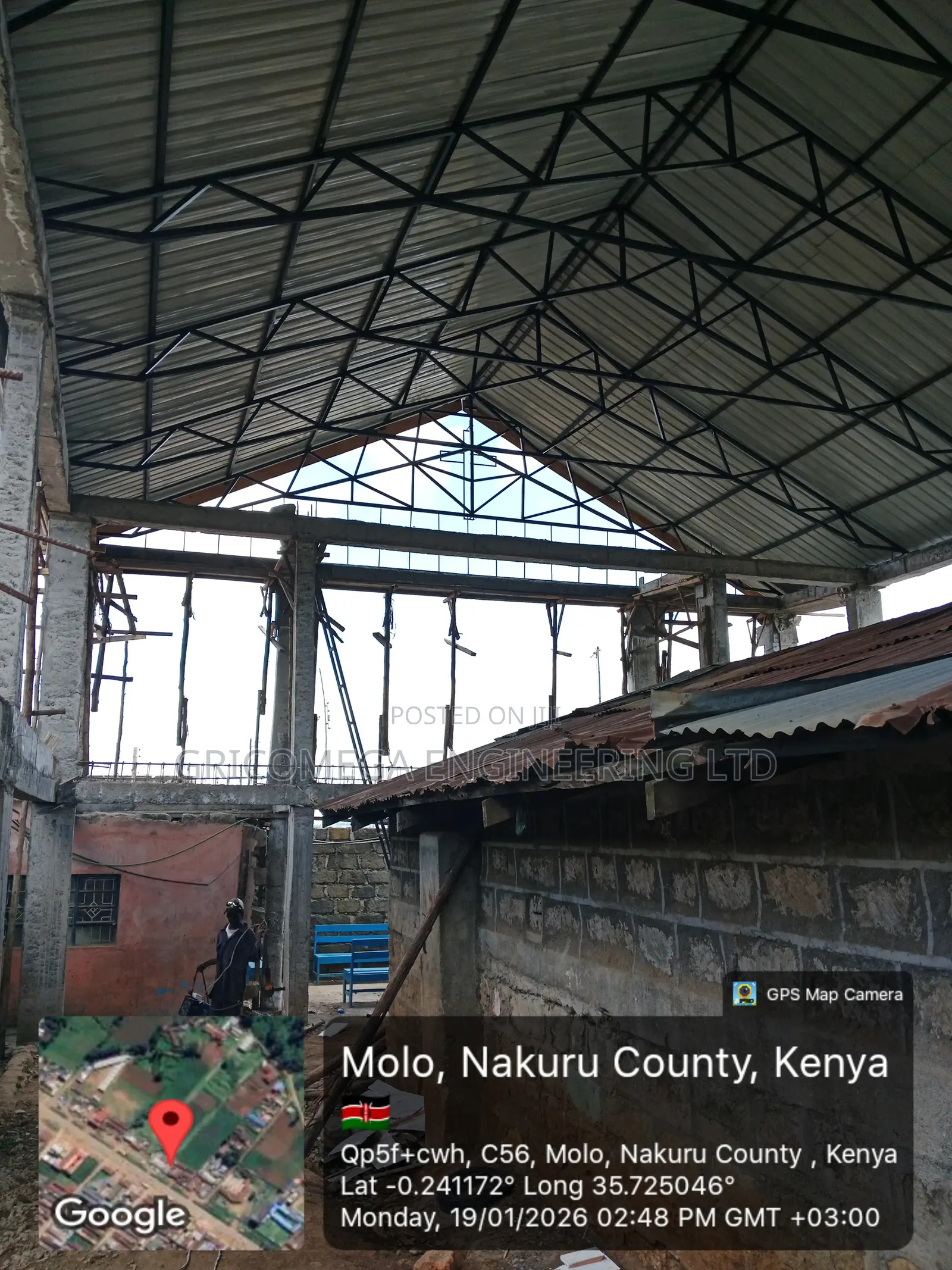 Steel Roofing And Structure