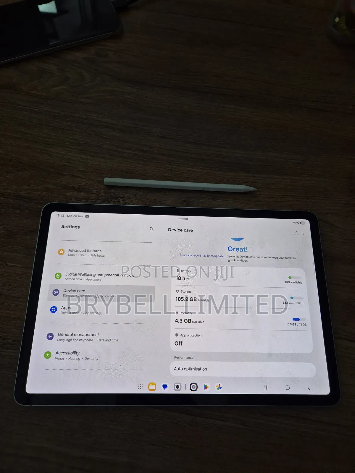 Samsung Galaxy Tab S11 5G 128 GB Gray